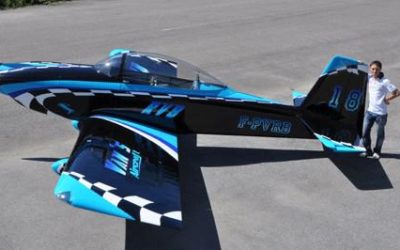Premier vol du splendide RV8 de Bastien Leroux