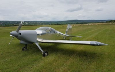 Premier vol du RV7 de Christophe F-PGRI