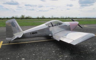 Premier vol du RV7 de Nicola F-PANI