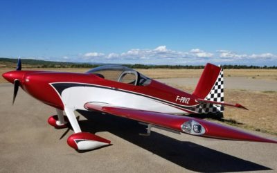 Le RV7 d’Alain revient de peinture..